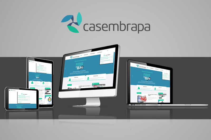 Construção do site Casembrapa